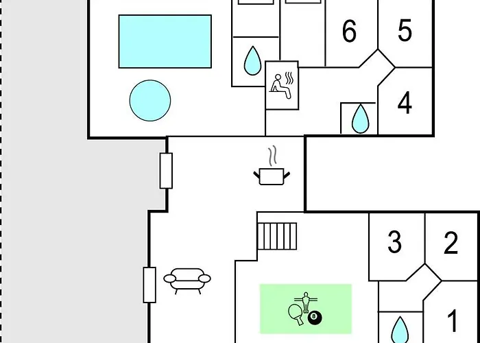 בית נופש Awesome In With Kitchen